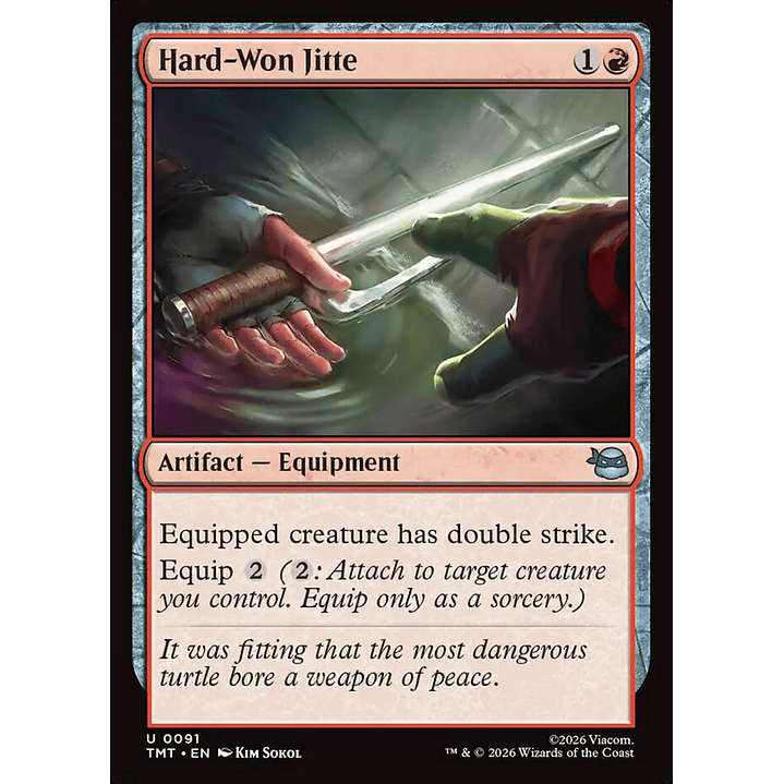 Hard-Won Jitte | Inglés | NM | TMT 1