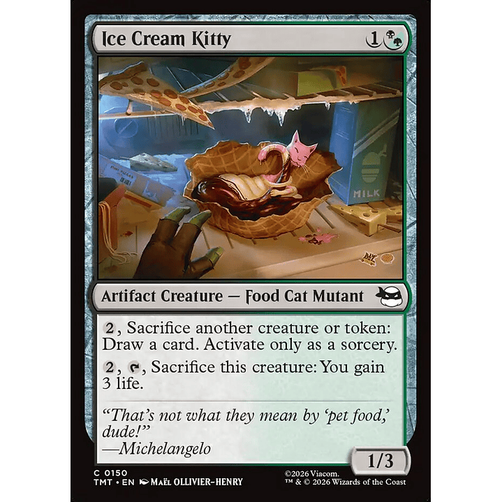 Ice Cream Kitty (foil) | Inglés | NM | TMT 1