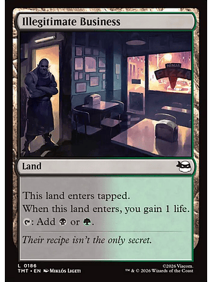 Illegitimate Business (foil) | Inglés | NM | TMT