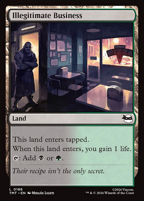 Illegitimate Business (foil) | Inglés | NM | TMT