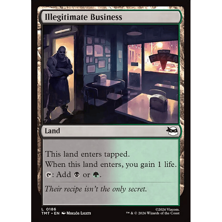 Illegitimate Business | Inglés | NM | TMT 1