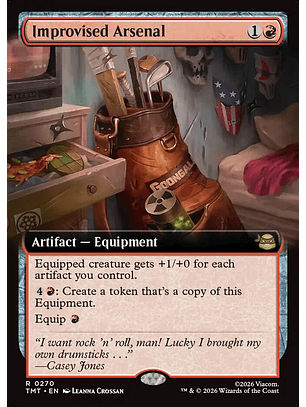 Improvised Arsenal (Extended Art foil) | Inglés | NM | TMT