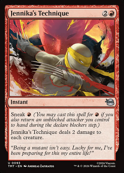 Jennika's Technique (foil) | Inglés | NM | TMT