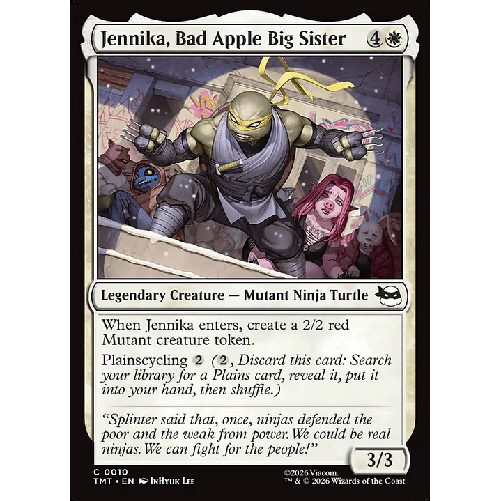 Jennika, Bad Apple Big Sister | Inglés | NM | TMT 1