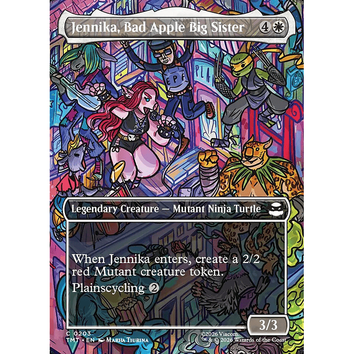 Jennika, Bad Apple Big Sister (Borderless foil) | Inglés | NM | TMT 1