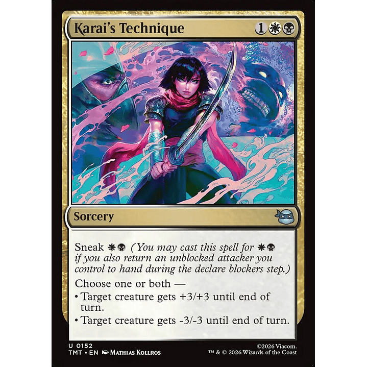 Karai's Technique (foil) | Inglés | NM | TMT 1