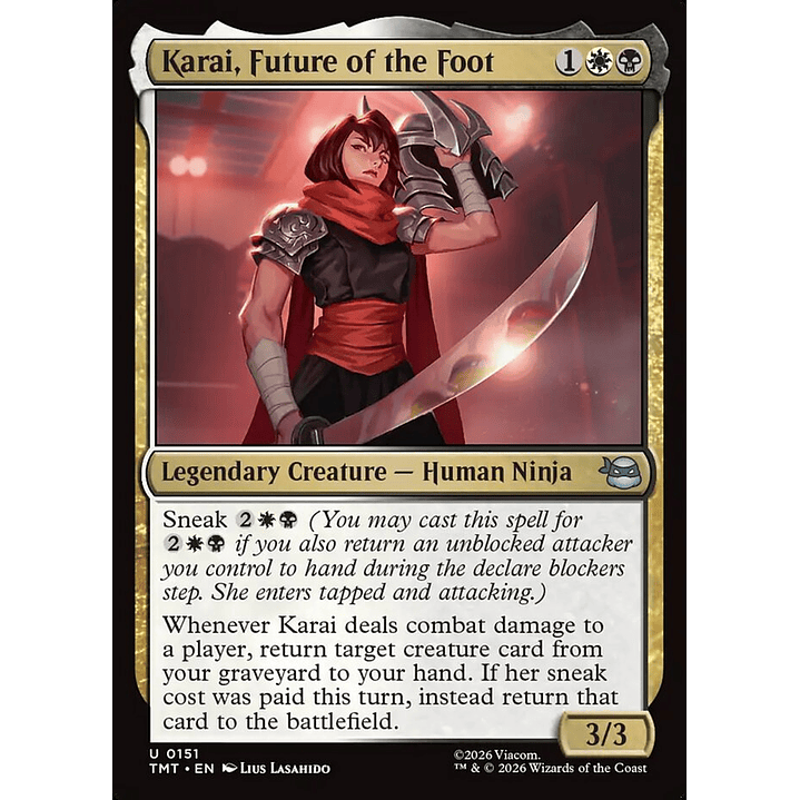 Karai, Future of the Foot | Inglés | NM | TMT 1