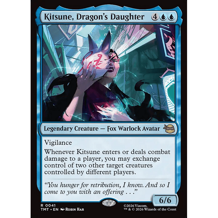 Kitsune, Dragon's Daughter | Inglés | NM | TMT 1