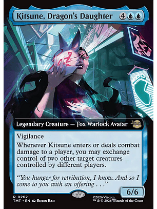 Kitsune, Dragon's Daughter (Extended Art foil) | Inglés | NM | TMT