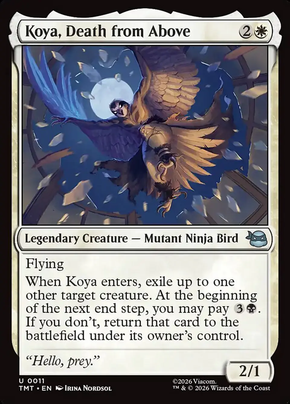 Koya, Death from Above | Inglés | NM | TMT 1