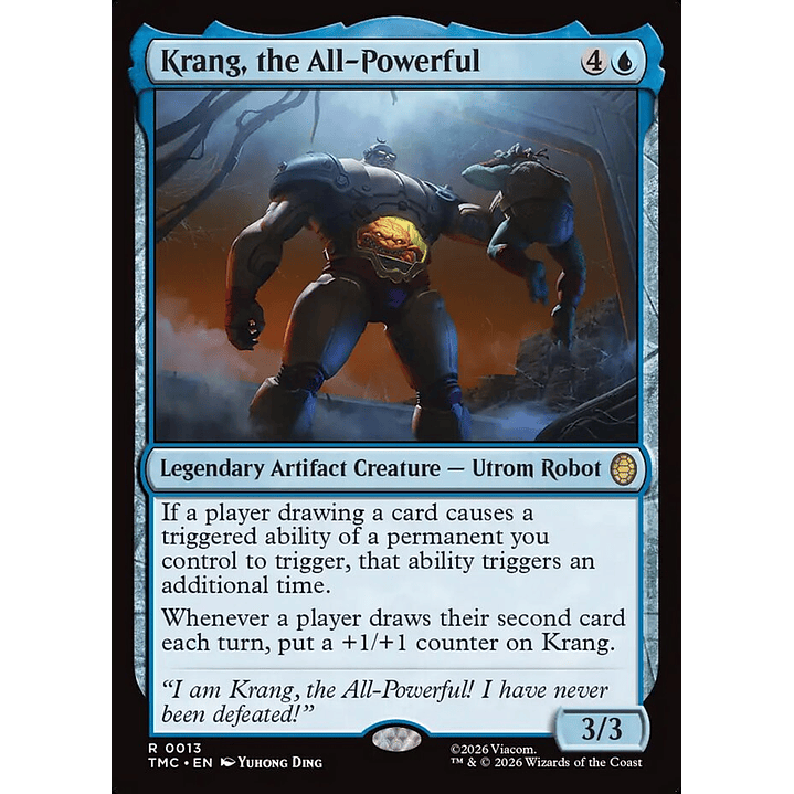 Krang, the All-Powerful | Inglés | NM | TMC 1