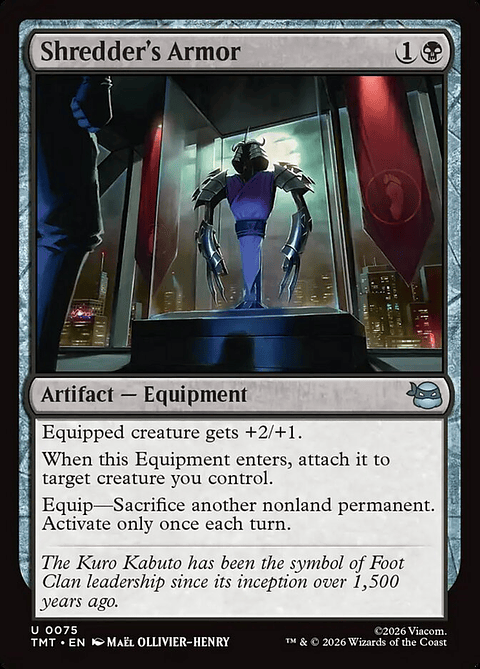 Shredder's Armor (foil) | Inglés | NM | TMT