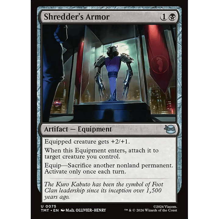 Shredder's Armor (foil) | Inglés | NM | TMT 1