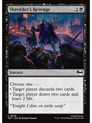 Shredder's Revenge (foil) | Inglés | NM | TMT