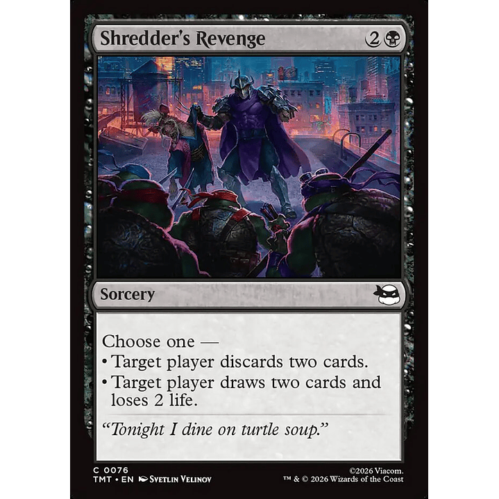 Shredder's Revenge | Inglés | NM | TMT 1