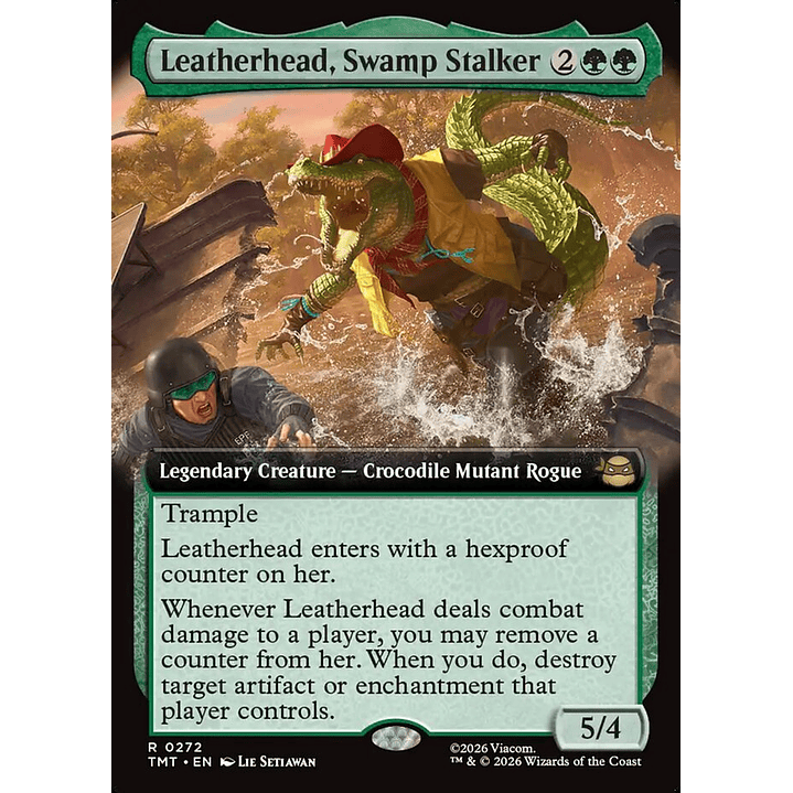 Leatherhead, Swamp Stalker (Extended Art) | Inglés | NM | TMT 1