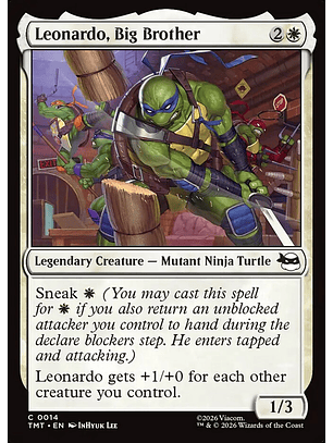 Leonardo, Big Brother (foil) | Inglés | NM | TMT