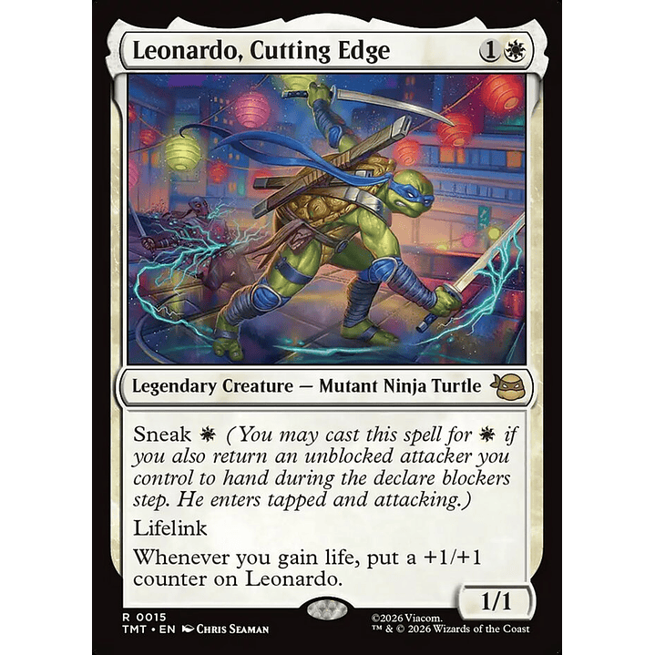 Leonardo, Cutting Edge (foil) | Inglés | NM | TMT 1