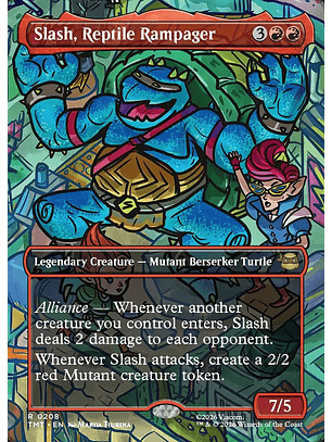 Slash, Reptile Rampager (Borderless) | Inglés | NM | TMT