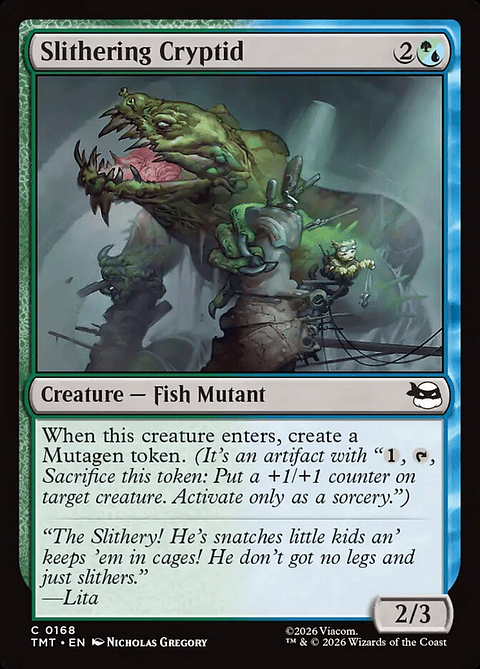 Slithering Cryptid (foil) | Inglés | NM | TMT