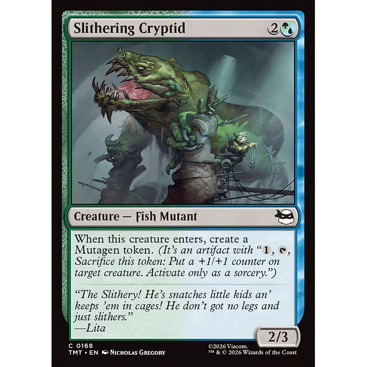 Slithering Cryptid (foil) | Inglés | NM | TMT 1