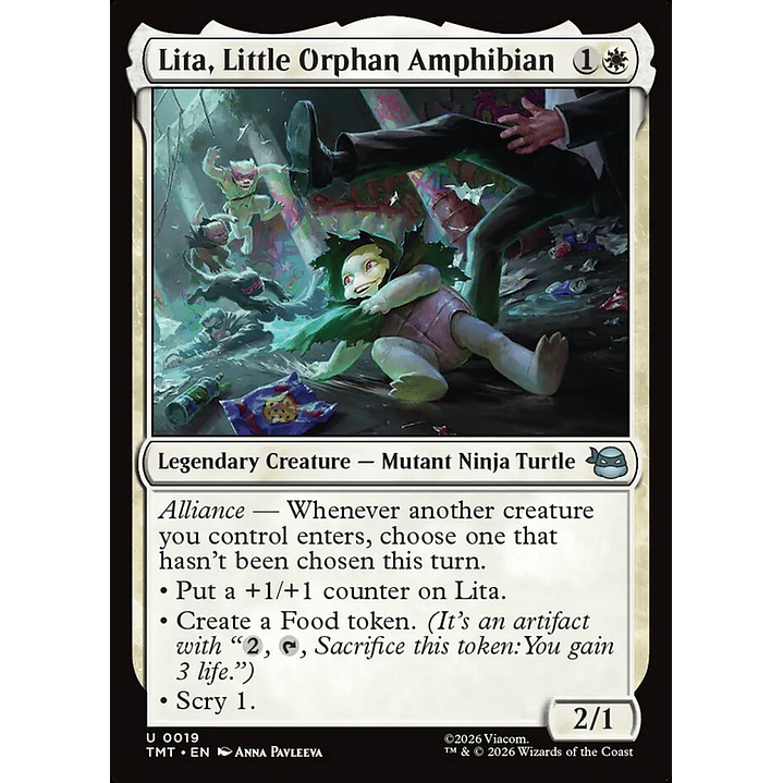 Lita, Little Orphan Amphibian | Inglés | NM | TMT 1