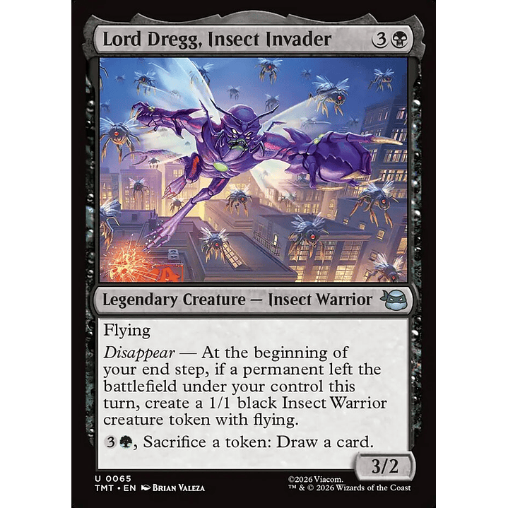 Lord Dregg, Insect Invader (foil) | Inglés | NM | TMT 1