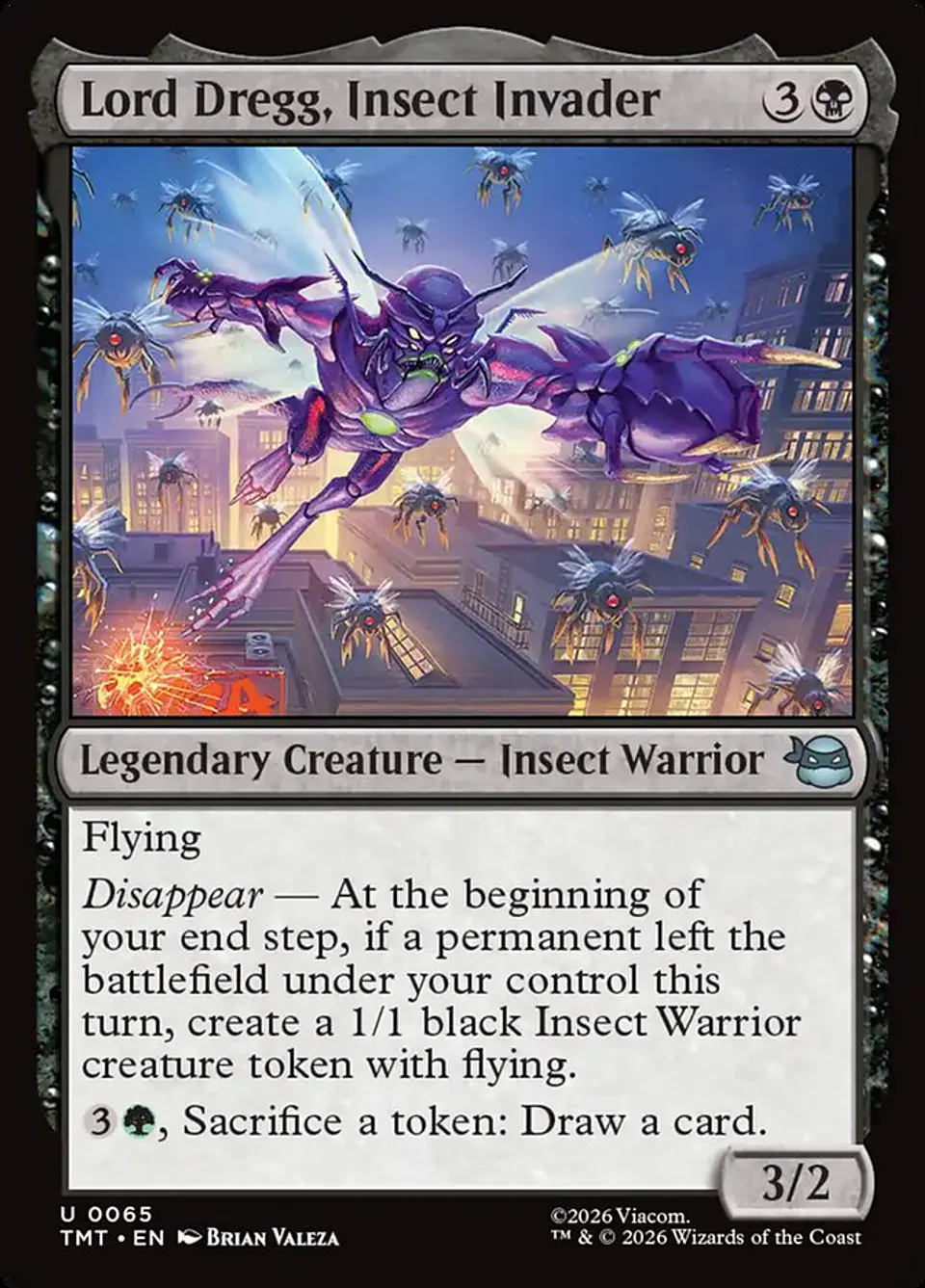 Lord Dregg, Insect Invader (foil) | Inglés | NM | TMT 1
