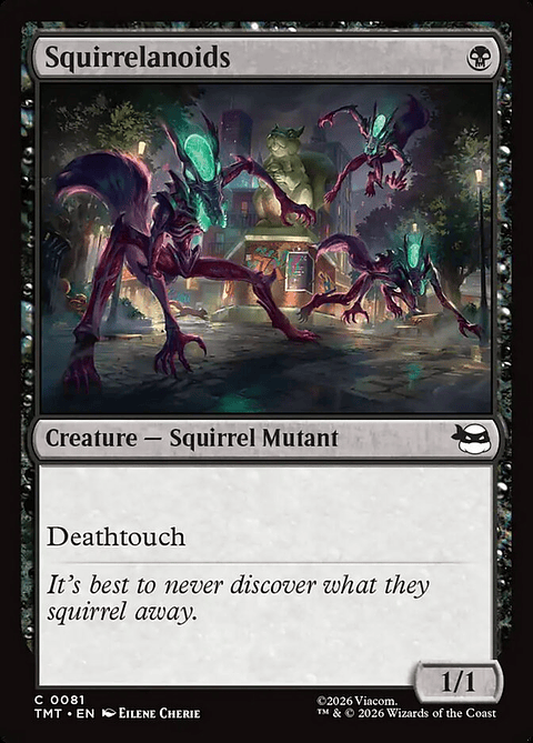 Squirrelanoids (foil) | Inglés | NM | TMT
