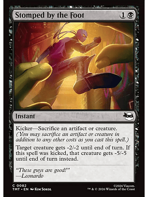 Stomped by the Foot (foil) | Inglés | NM | TMT