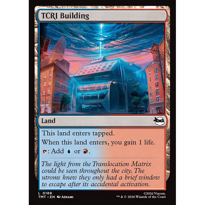 TCRI Building | Inglés | NM | TMT 1