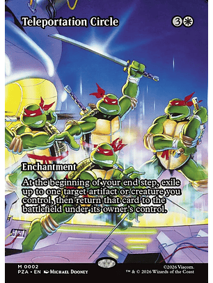 Teleportation Circle (Borderless foil) | Inglés | NM | PZA