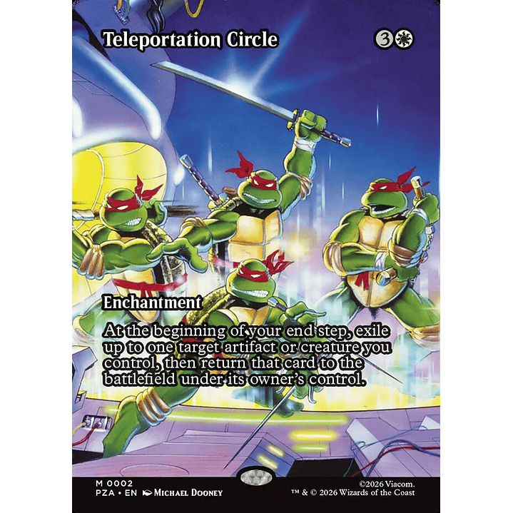 Teleportation Circle (Borderless foil) | Inglés | NM | PZA 1