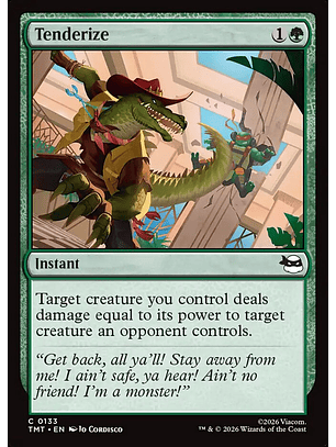 Tenderize | Inglés | NM | TMT