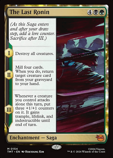 The Last Ronin | Inglés | NM | TMT