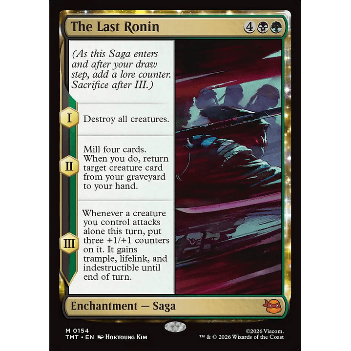 The Last Ronin | Inglés | NM | TMT 1