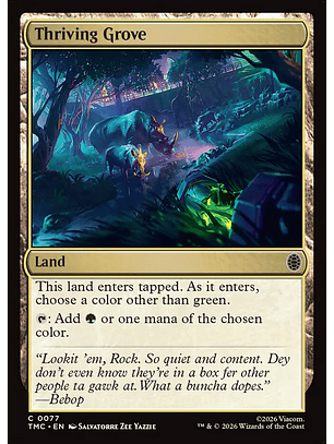 Thriving Grove (foil) | Inglés | NM | TMC