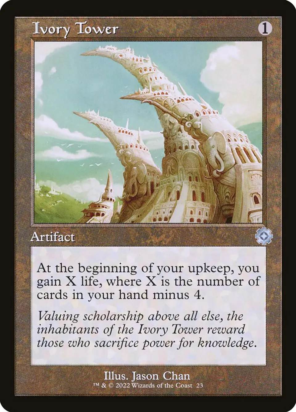 Ivory Tower (Retro Frame) | Inglés | EX | BRR 1