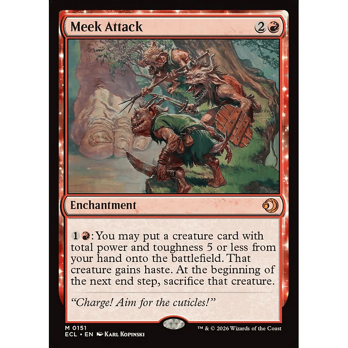 Meek Attack (foil) | Inglés | NM | ECL 1