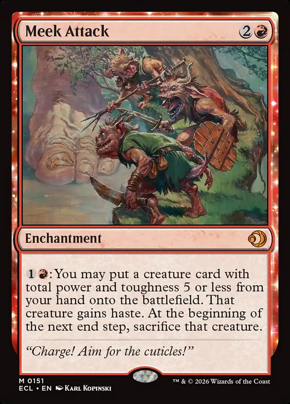 Meek Attack (foil) | Inglés | NM | ECL 1