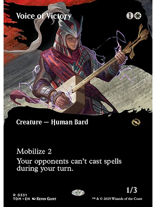 Voice of Victory (Showcase foil) | Inglés | NM | TDM