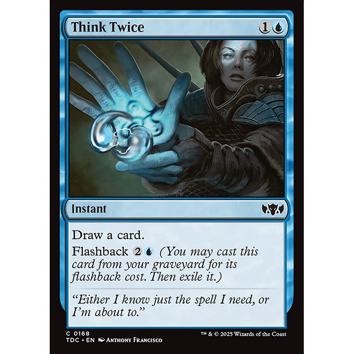 Think Twice | Inglés | NM | TDC 1