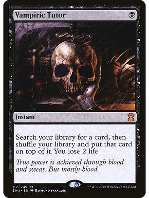 Vampiric Tutor | Inglés | NM | EMA