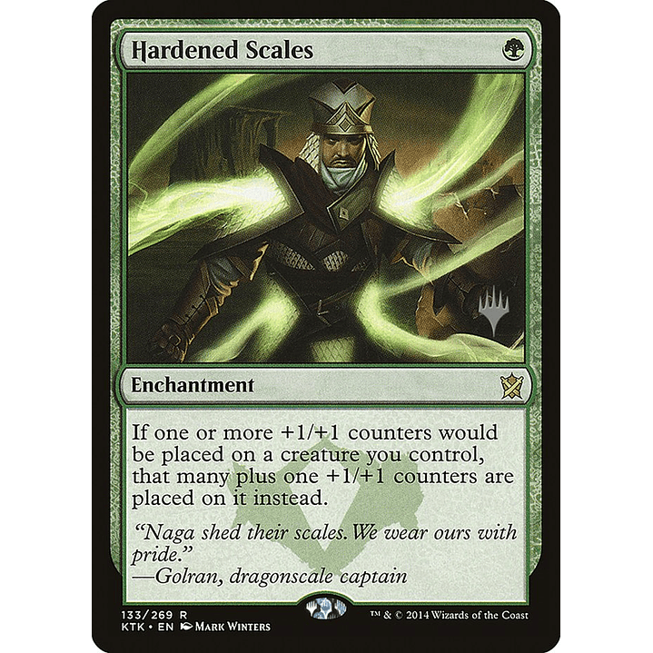 Hardened Scales (foil) | Inglés | NM | PKTK 1
