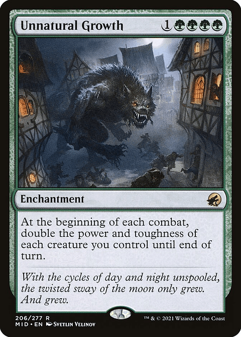 Unnatural Growth (foil) | Inglés | NM | MID