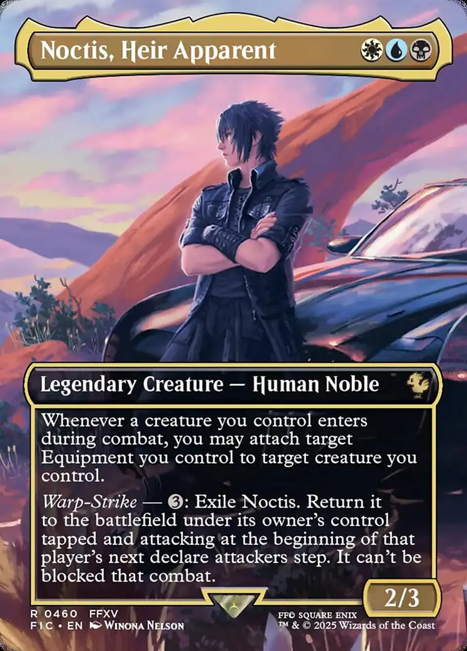 Noctis, Heir Apparent (Borderless foil) | Inglés | NM | FIC 1
