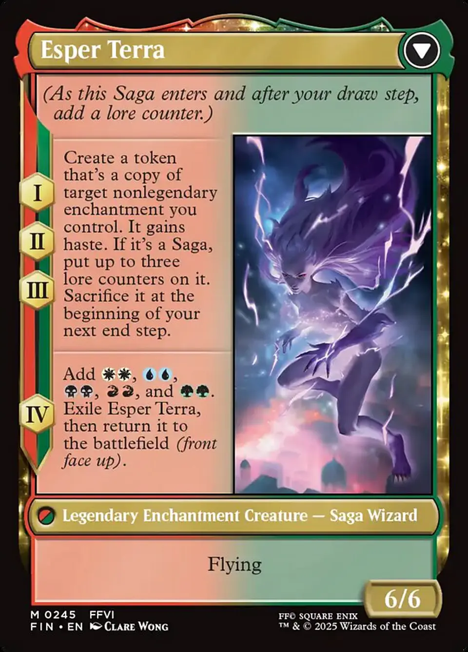 Terra, Magical Adept // Esper Terra | Inglés | NM | FIN 2