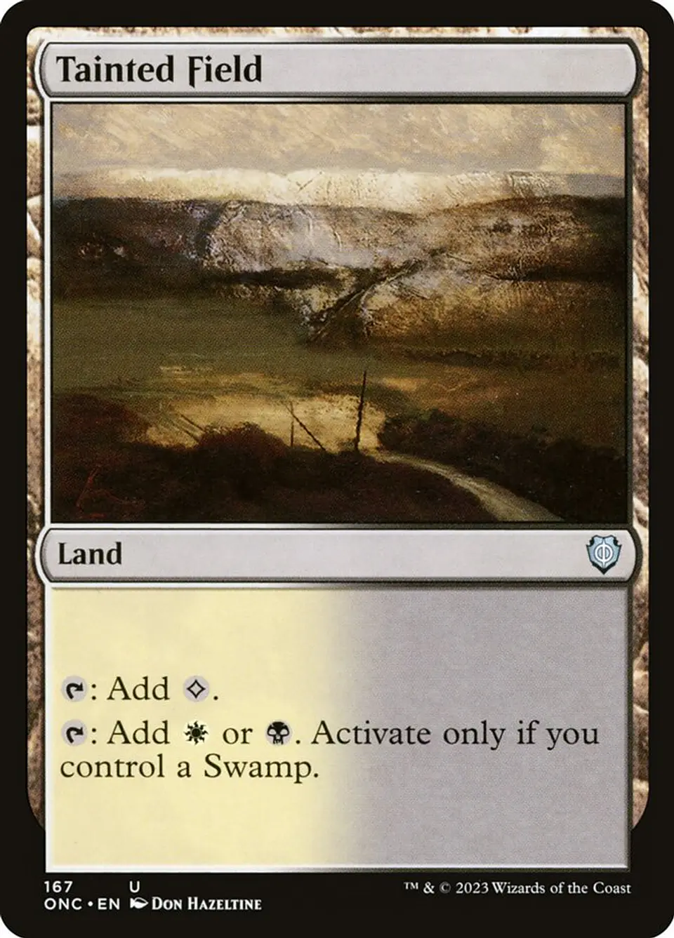 Tainted Field | Inglés | NM | ONC 1