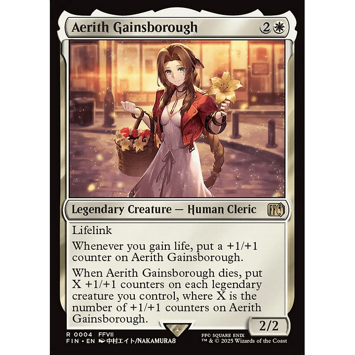 Aerith Gainsborough | Inglés | NM | FIN 1
