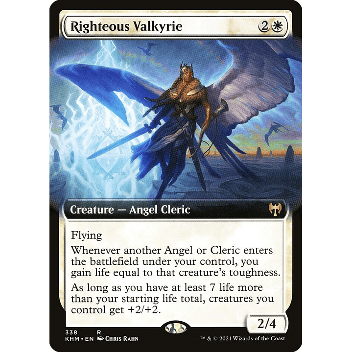 Righteous Valkyrie (Extended Art) | Inglés | NM | KHM 1